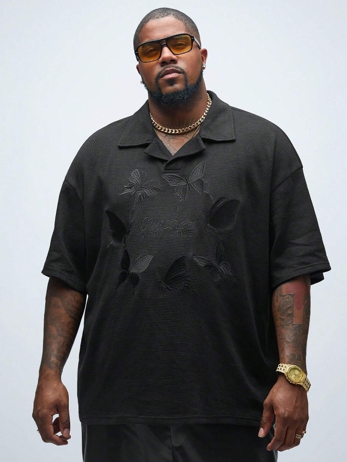 KADMAX大尺碼-春夏短袖襯衫〈CSTS2441〉