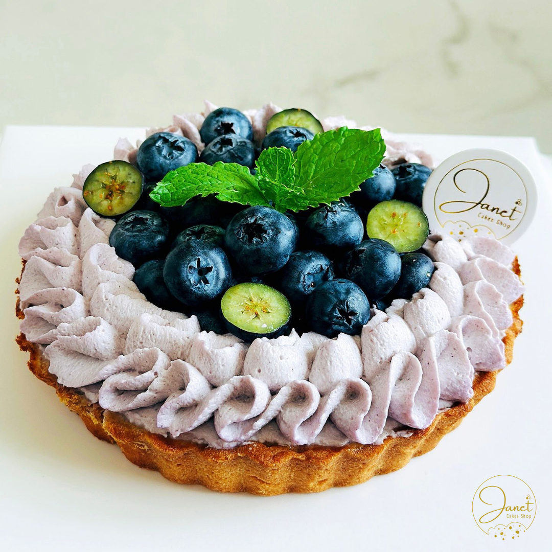 藍莓半熟芝士撻