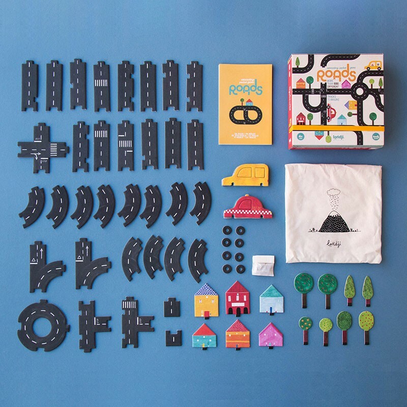 (預購5/15)西班牙Londji 開放式街道拼圖遊戲