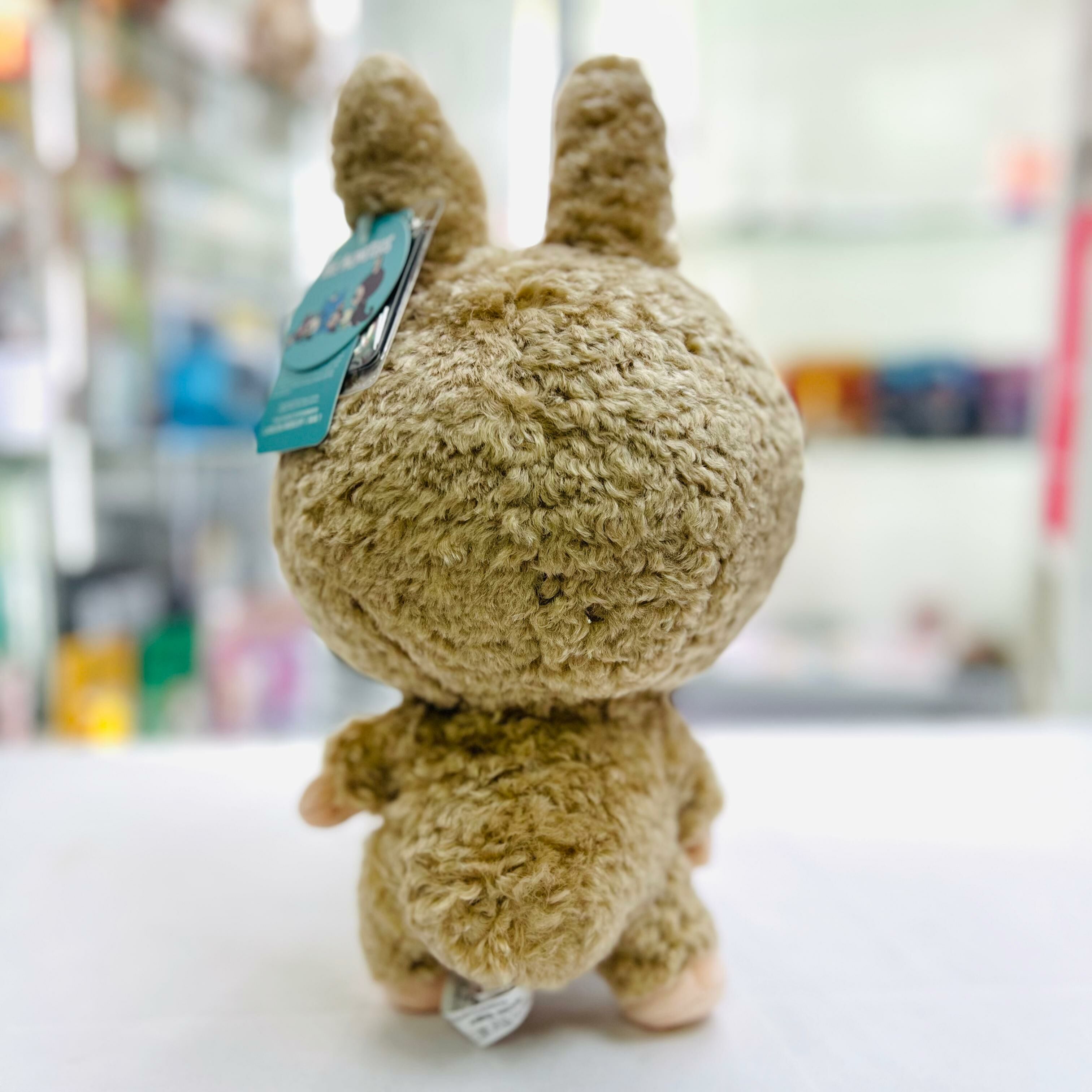 Labubu Plush Doll  28cm- light brown