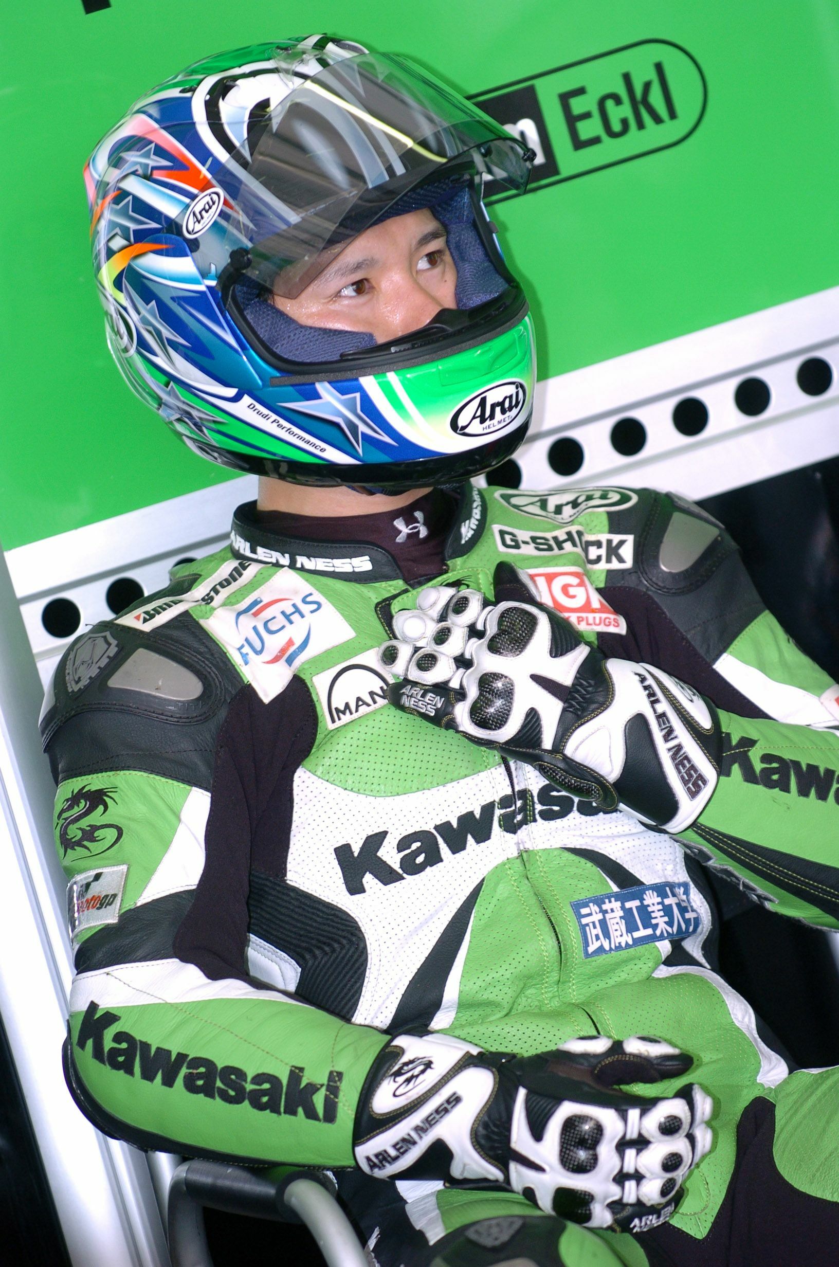 56DESIGN RX7X NAKANO 04彩繪安全帽，頂級帽體與傳奇彩繪，賽道競速收藏首選