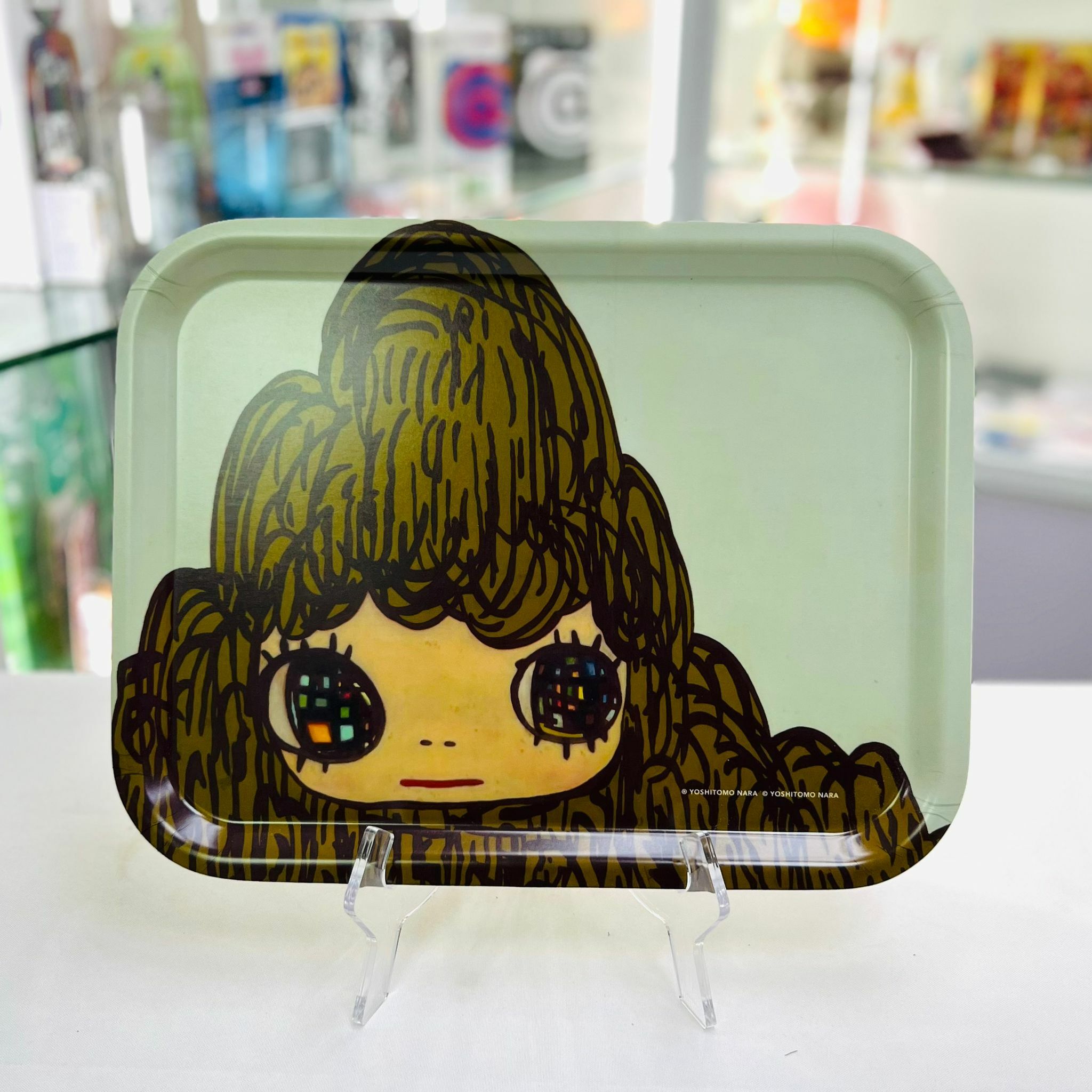 Yoshitomo Nara Art Tray Group B-Girly Mountain 山少女 (2011) (Made in Sweden)