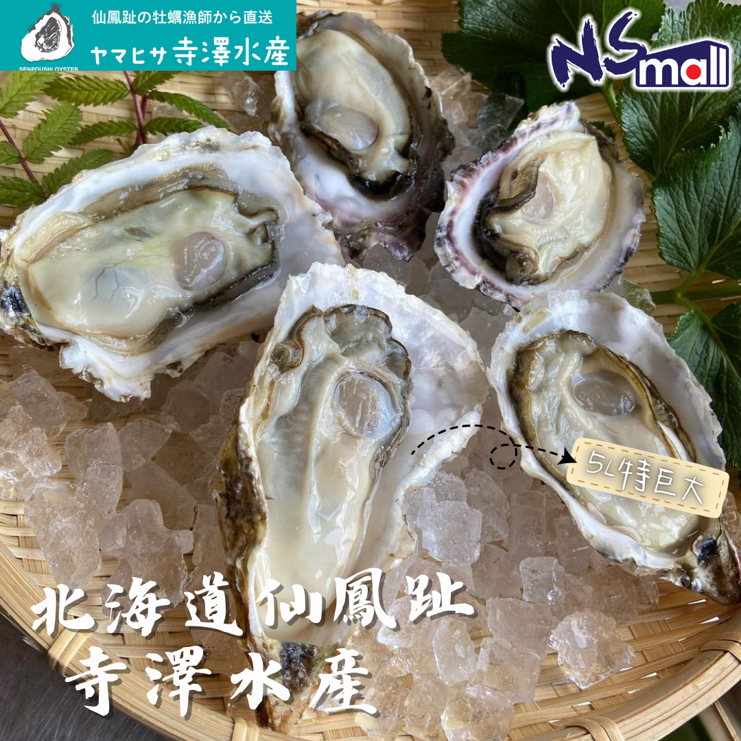 北海道 仙鳳趾 寺澤水産 生蠔 約300-350g/隻