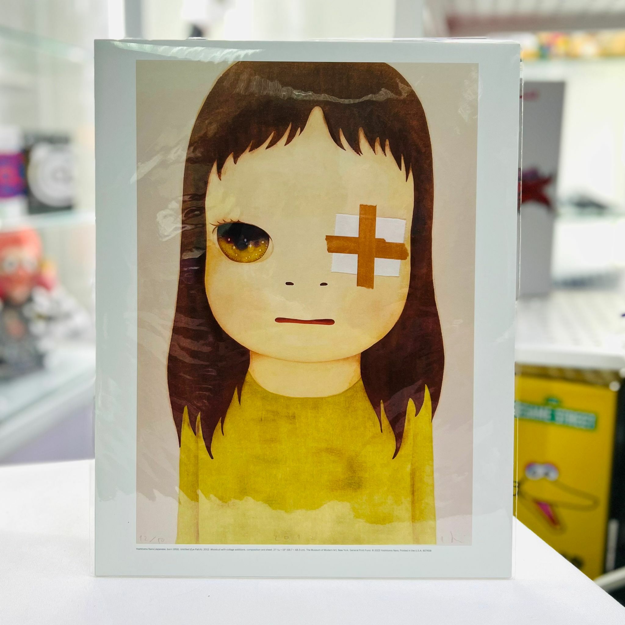 Yoshitomo Nara Untitled (Eye Patch) Poster
