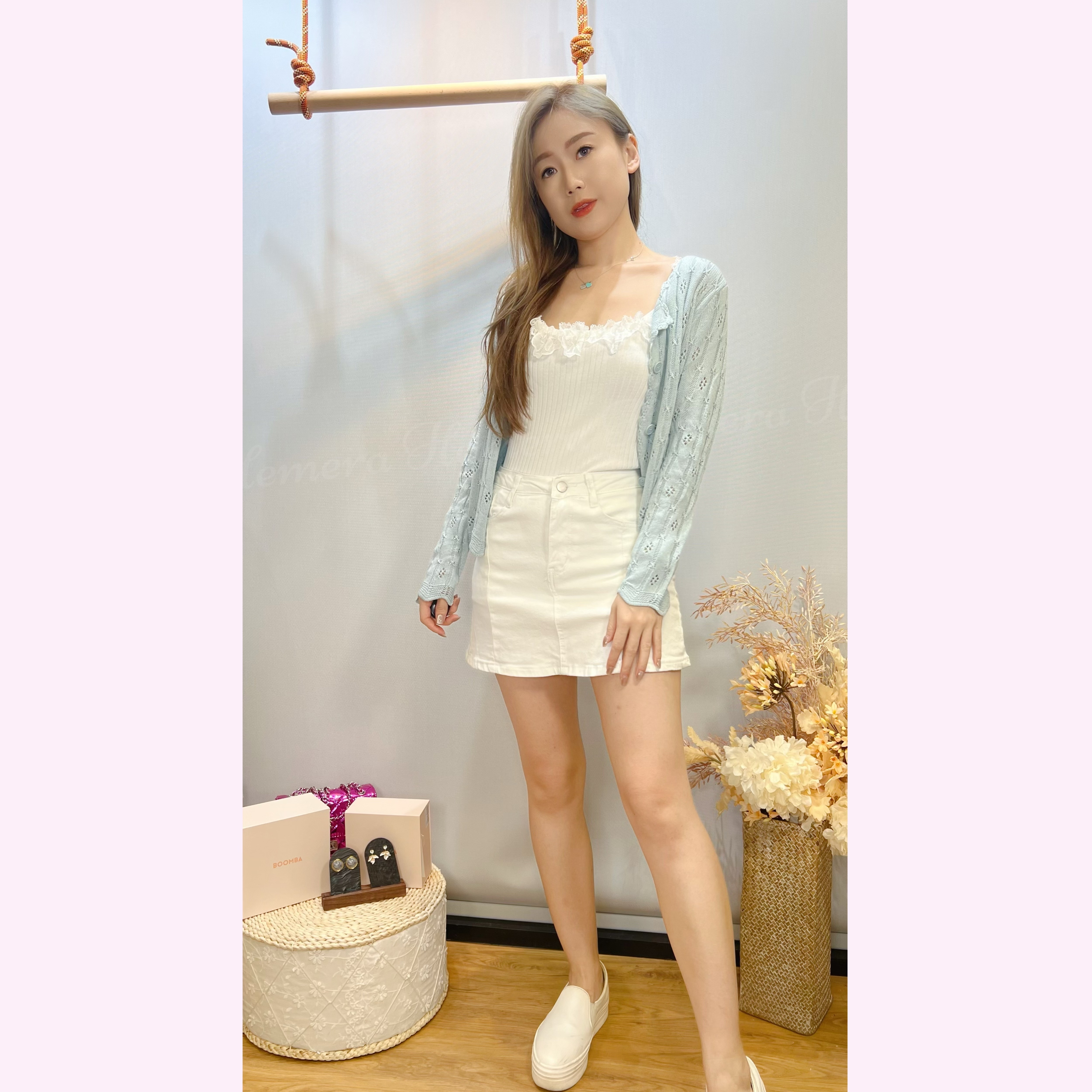 JK24S0918 縷空甜美外套