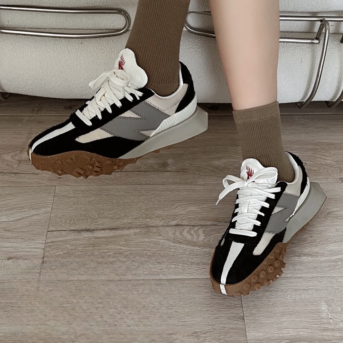 【現貨】New Balance NB XC72 復古 麂皮 焦糖底 黑灰 UXC72EC