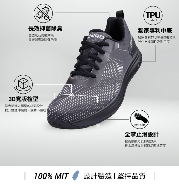 JONIRO 拇趾外翻鞋(男鞋) Ringer