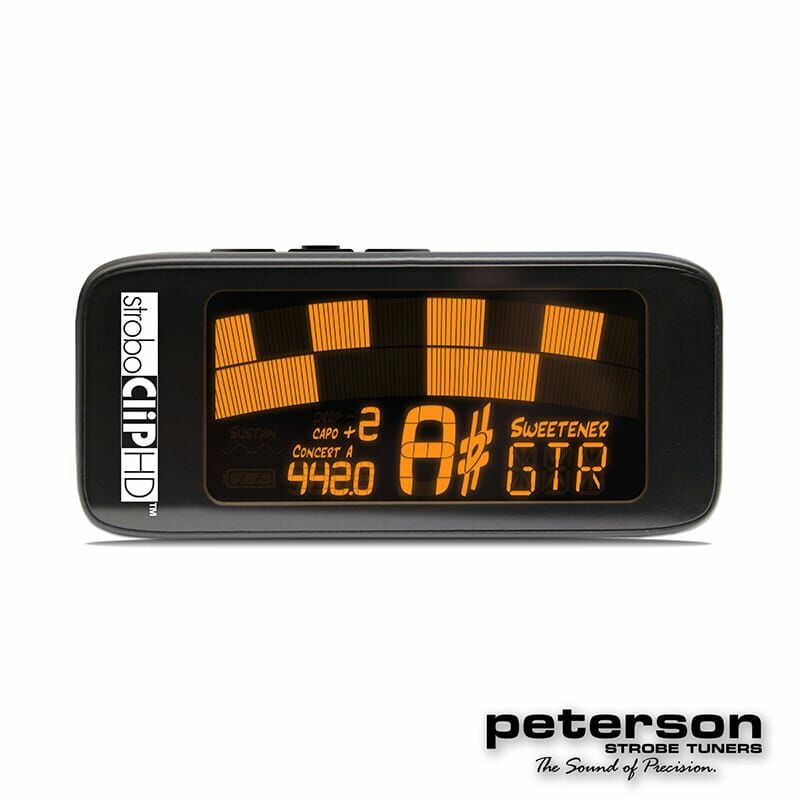 Peterson StroboClip HDC SC-HDC 可充電 彩色高解析調音器【宛伶樂器】