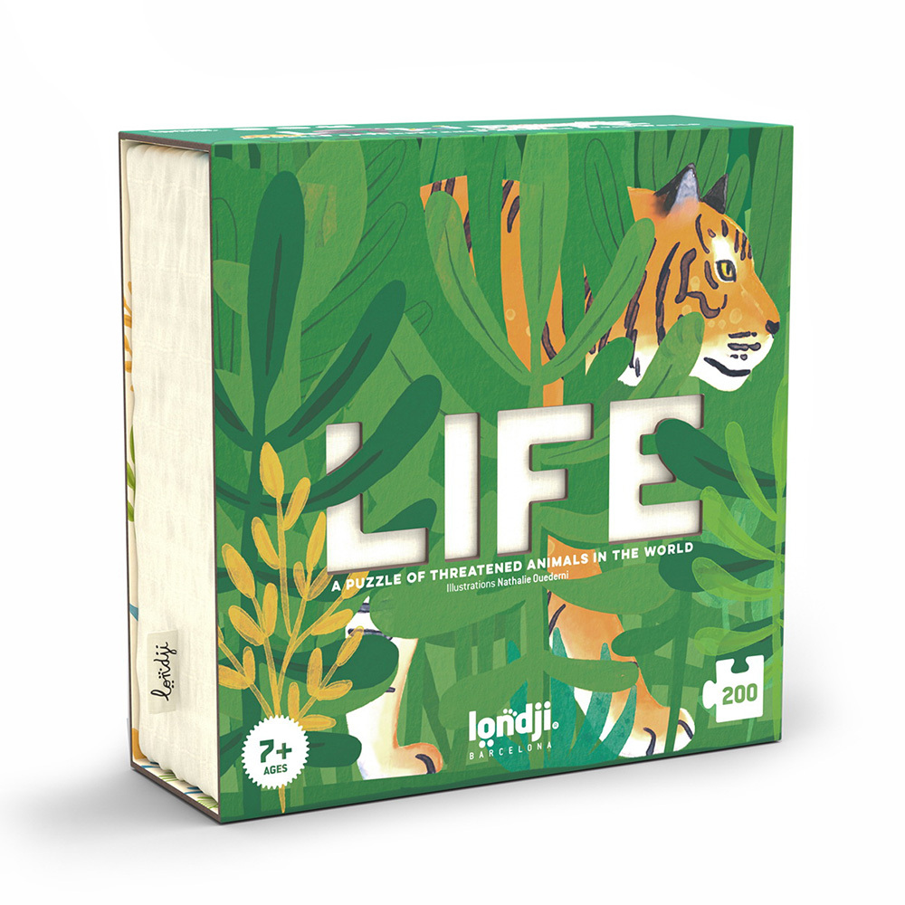 西班牙Londji 保護地球生物拼圖