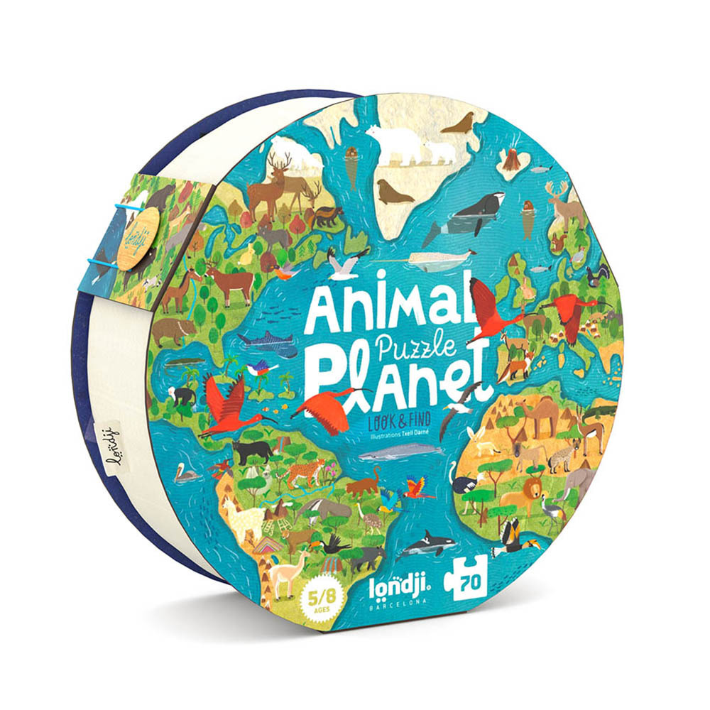 西班牙Londji 動物星球找找看拼圖