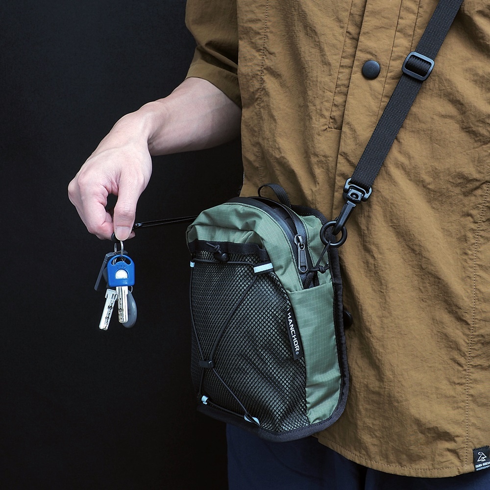 Hanchor,FLOAT,輕量化,小包,斜背包,sacoche,胸前包,防水小包