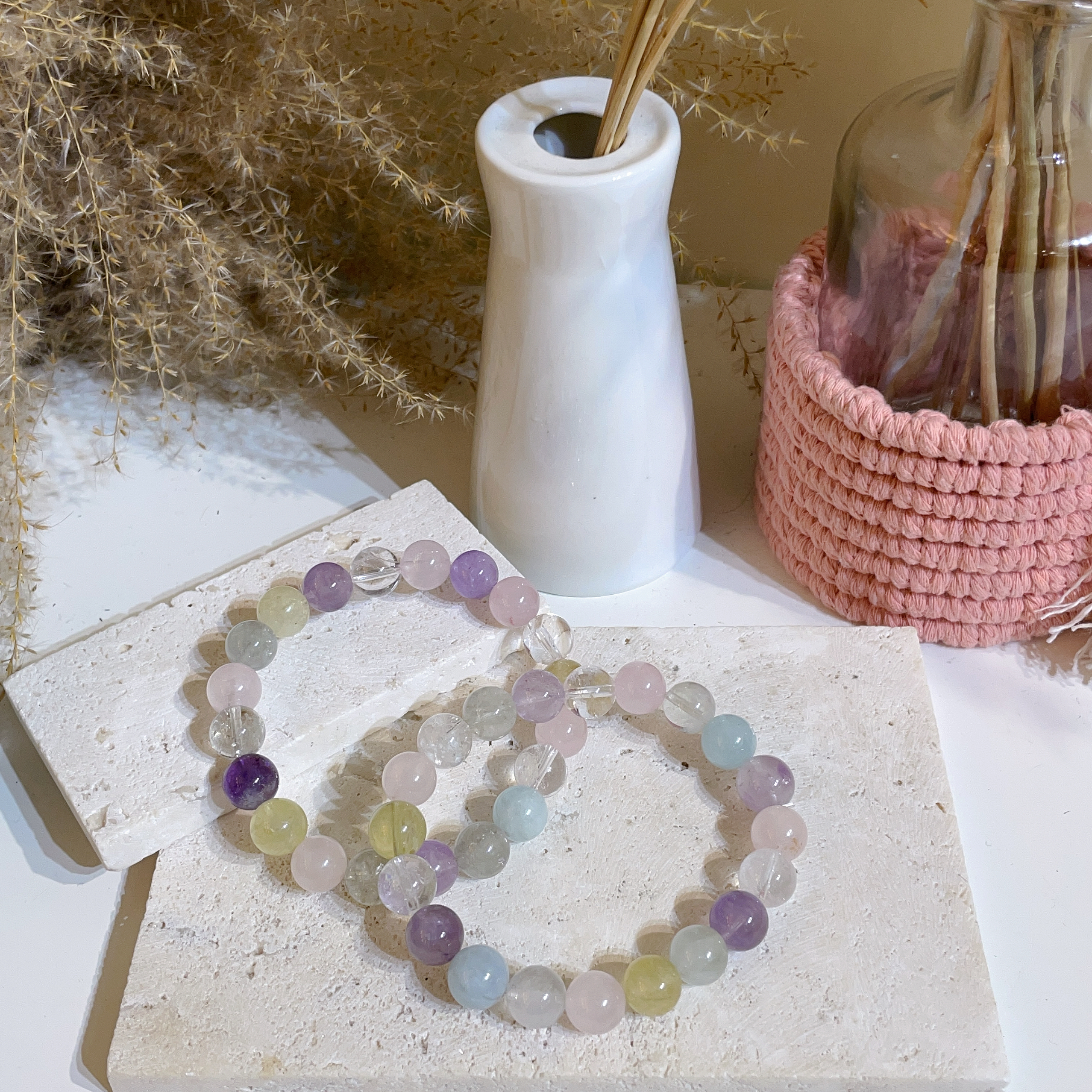 多巴胺多寶水晶手串 10mm