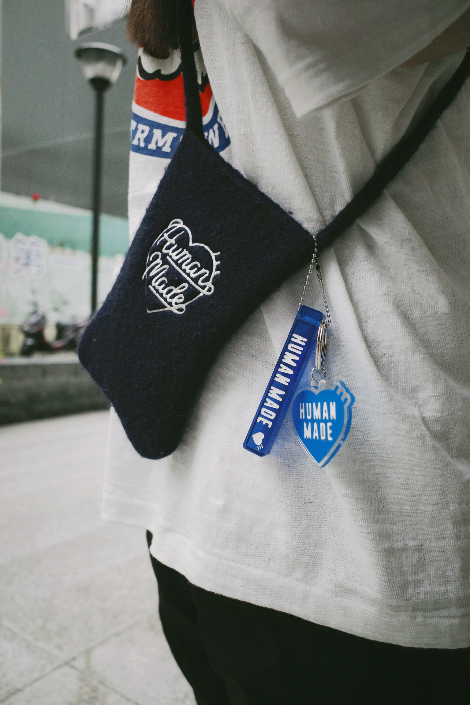 HUMAN MADE 硬壓克力 鑰匙圈