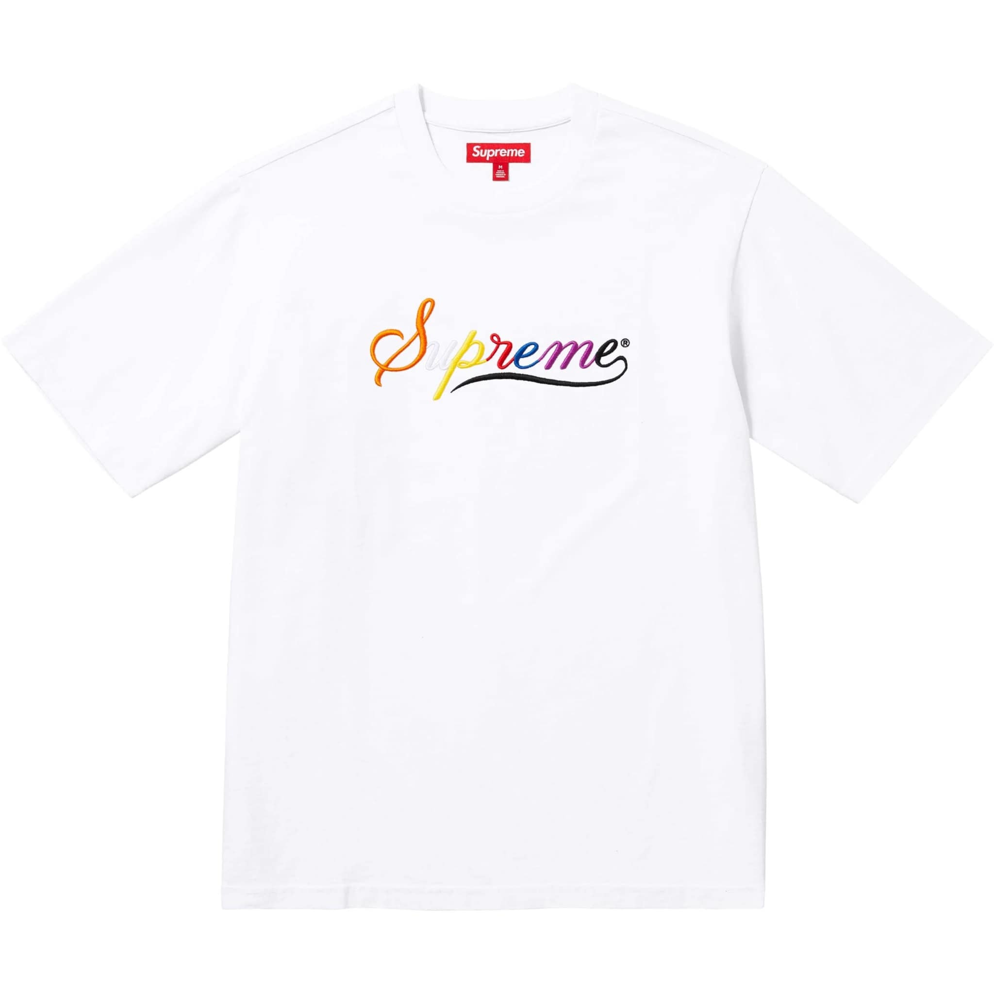 Supreme Cursive S/S Top Tee (5Colors)