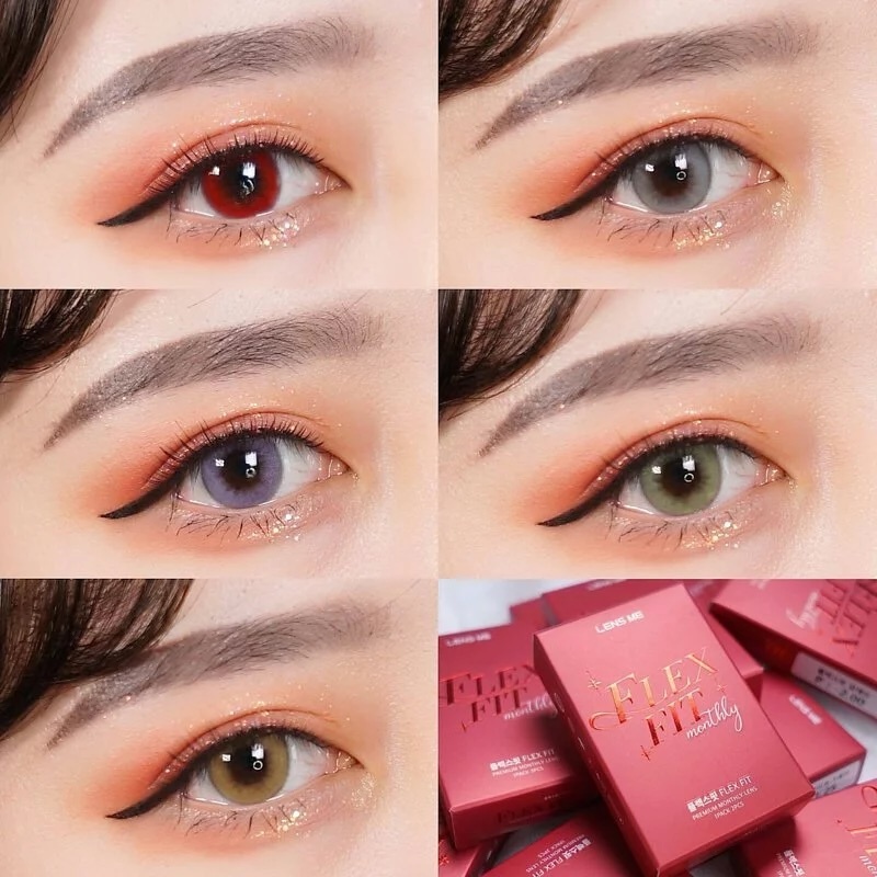 LensMe FlexFit Monthly (Deep Red)