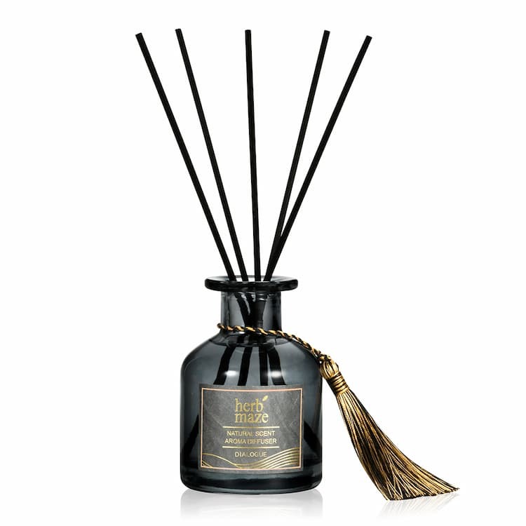 紅橘甜橙 天然香氛療癒擴香瓶-對話