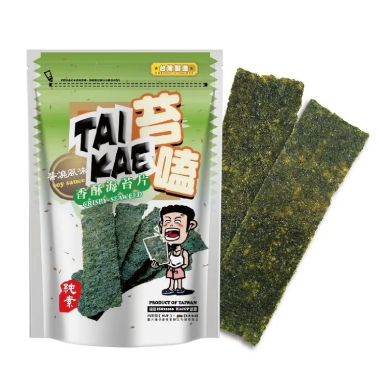 斗六院｜純素香酥海苔(醬燒風味) 45g增量版