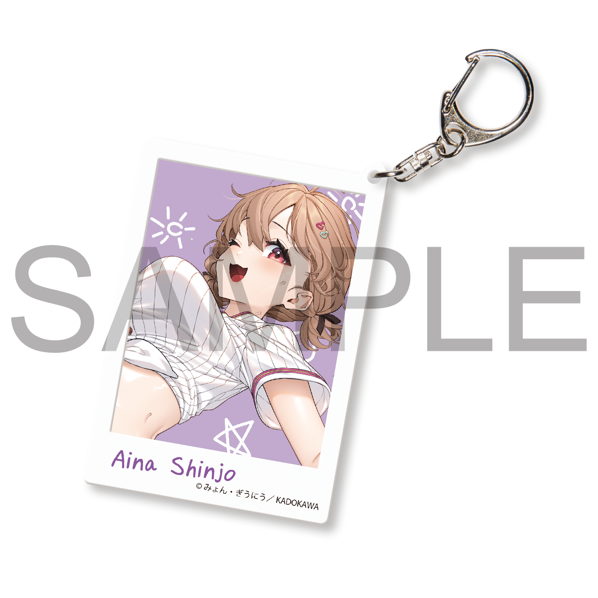 預購-Cheerful Summer Festa！ 全新繪製集換式小卡風壓克力鑰匙圈 PACK盲盒販售 隨機出貨【日本進口精品】