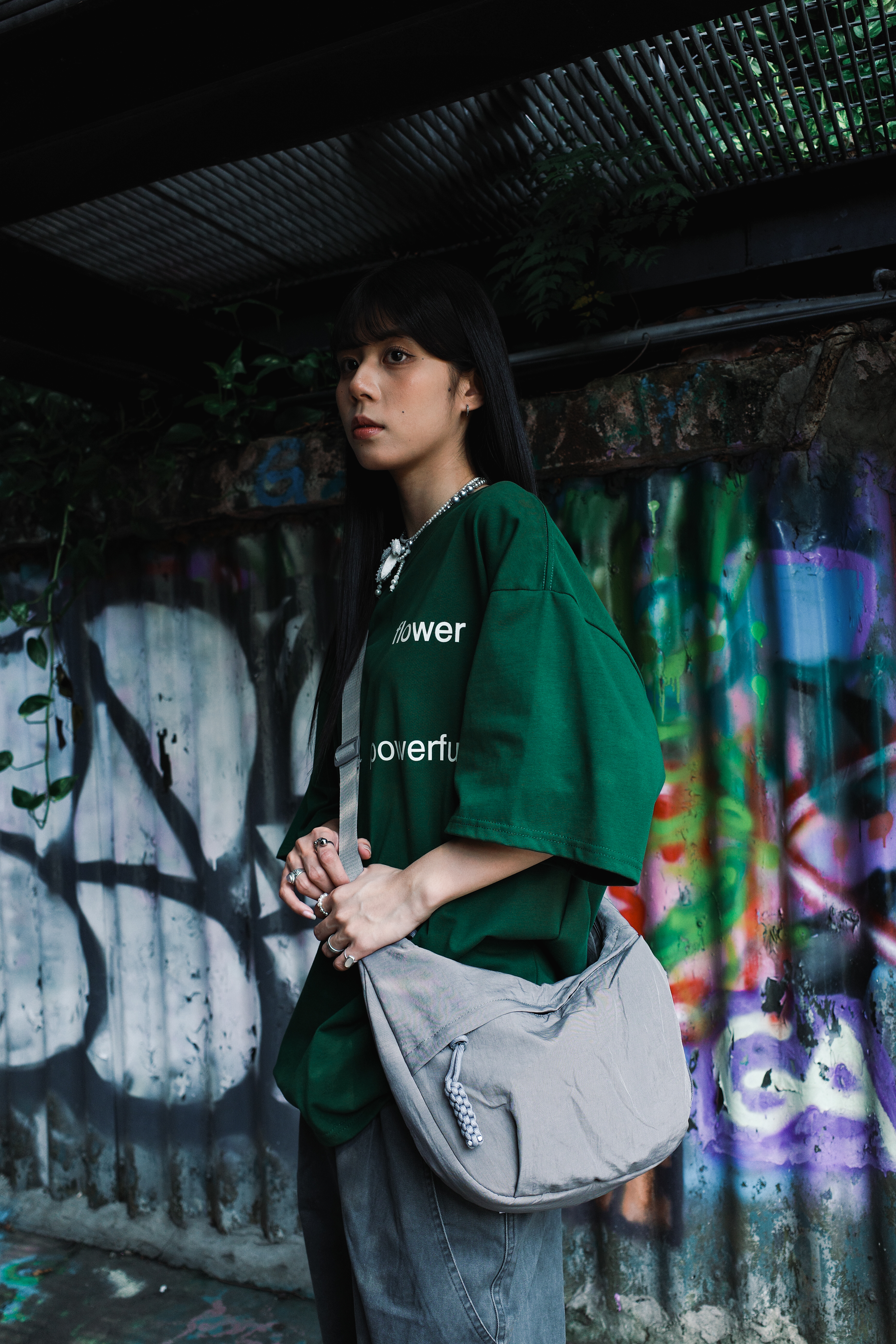 『Always_Good』防潑水 多夾層 單肩 餃子包