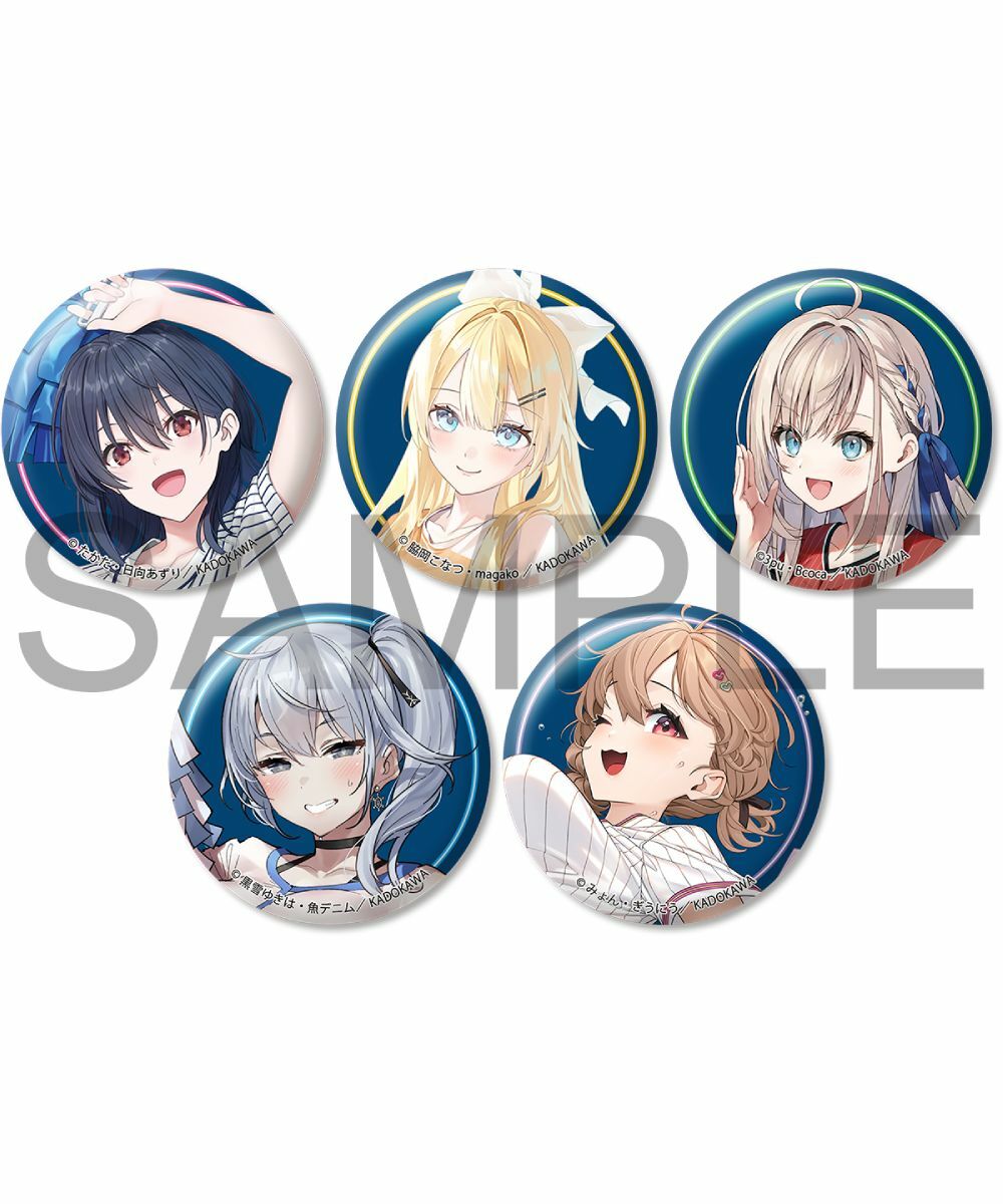 預購-Cheerful Summer Festa！ 全新繪製集換式徽章 PACK盲盒販售 隨機出貨 【日本進口精品】