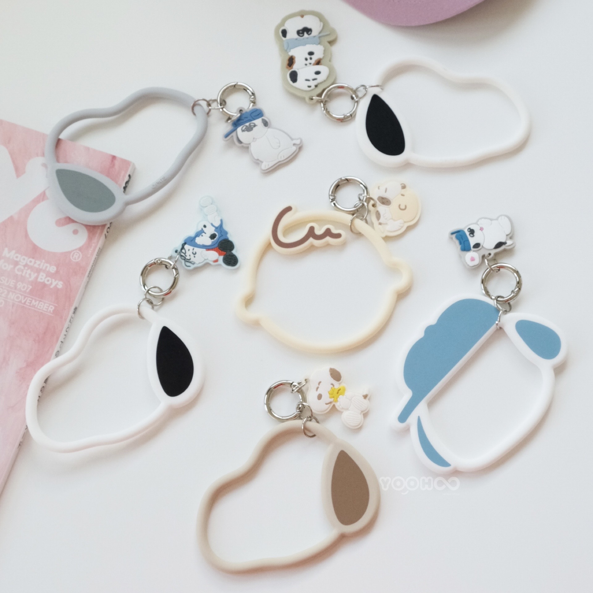 折扣現貨┃史努比 歐拉夫 奈勒斯 糊塗塔克 墊片 手機掛環 手機環