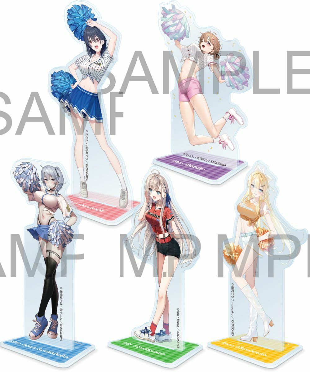 預購-Cheerful Summer Festa！ 全新繪製壓克力人形立牌 系列 【日本進口精品】