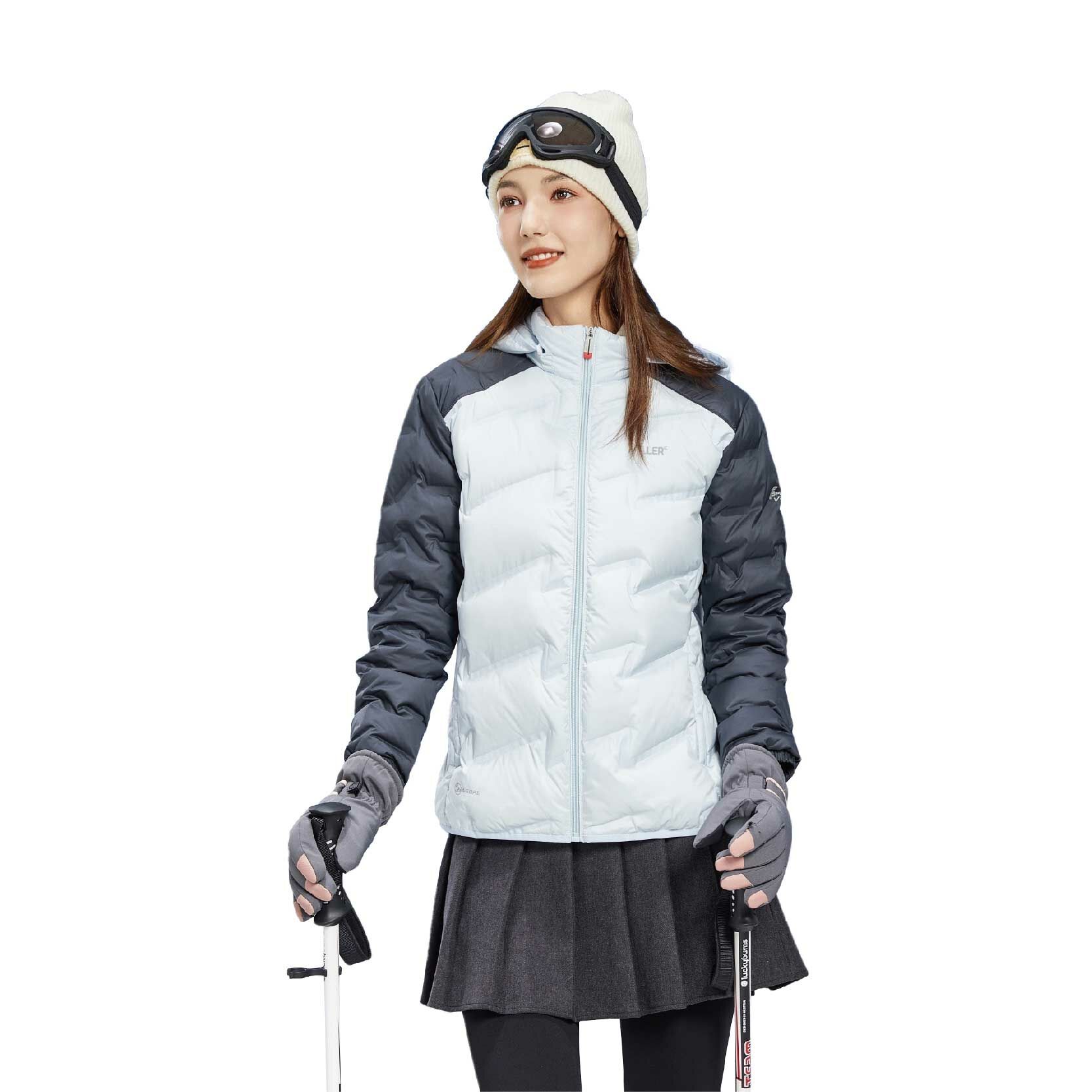 ALLER 蓄熱羽絨外套 女款 (4色) 羽絨/防風/柔軟/輕量保暖/戶外休閒 02AL79812