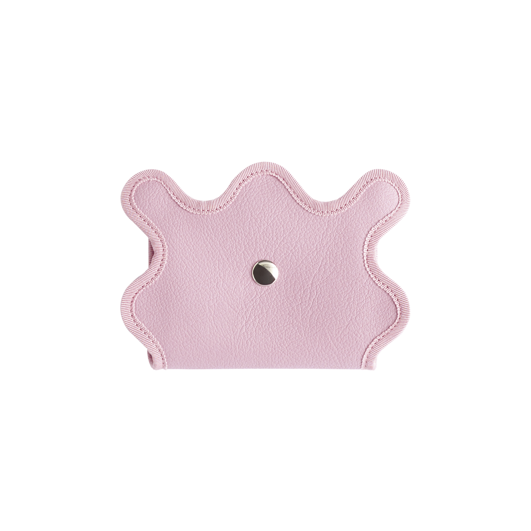 Nori 波浪零錢包 紫丁香粉