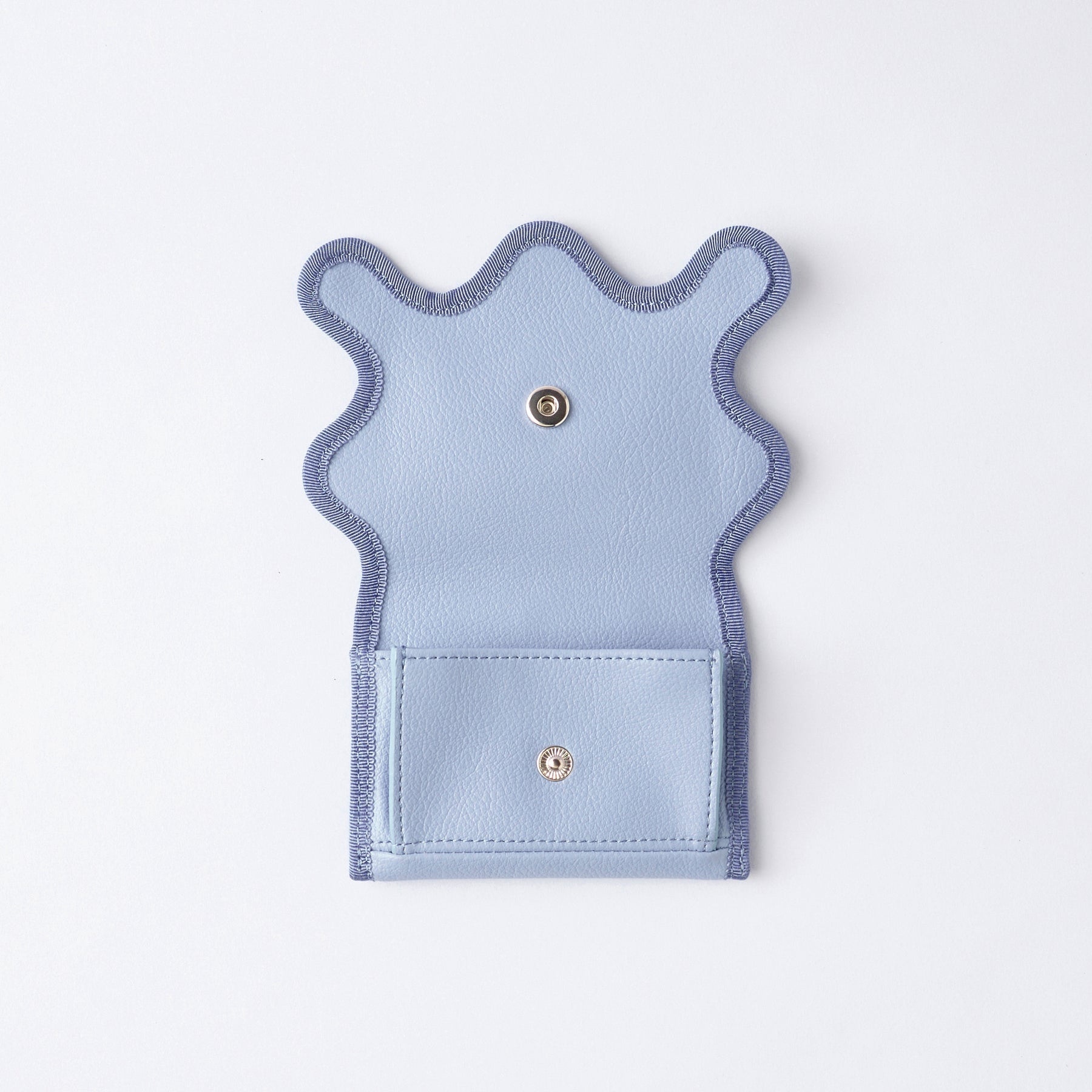 Nori 波浪零錢包 薰衣草紫