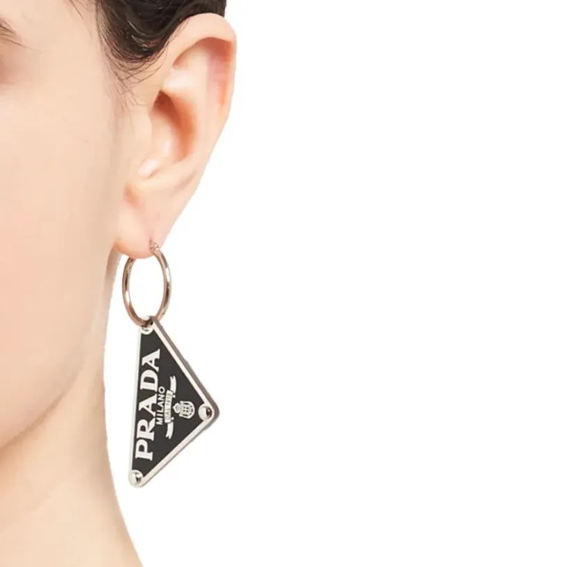 PRADA Symbole 單隻墜式耳環