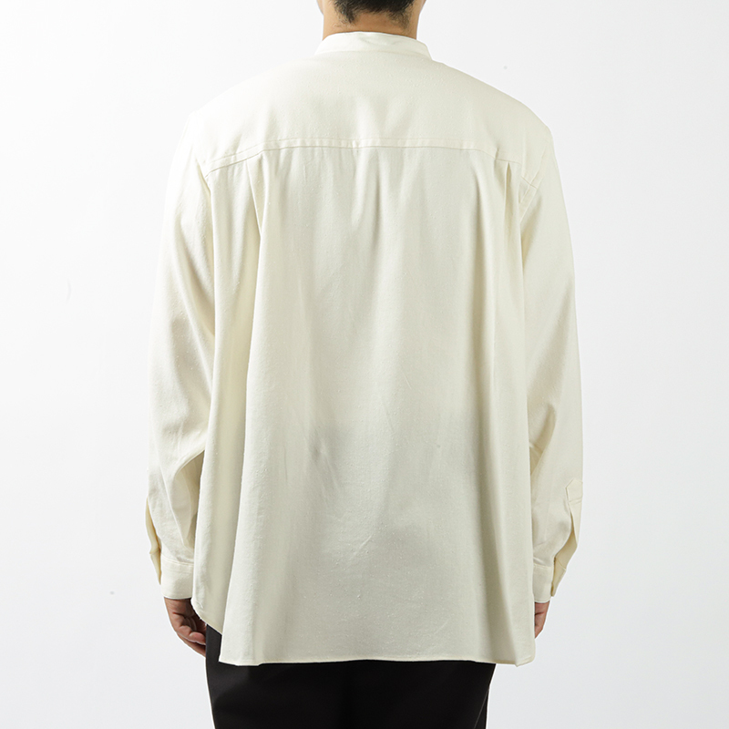 Still By Hand Silk Nep Twill Shirt