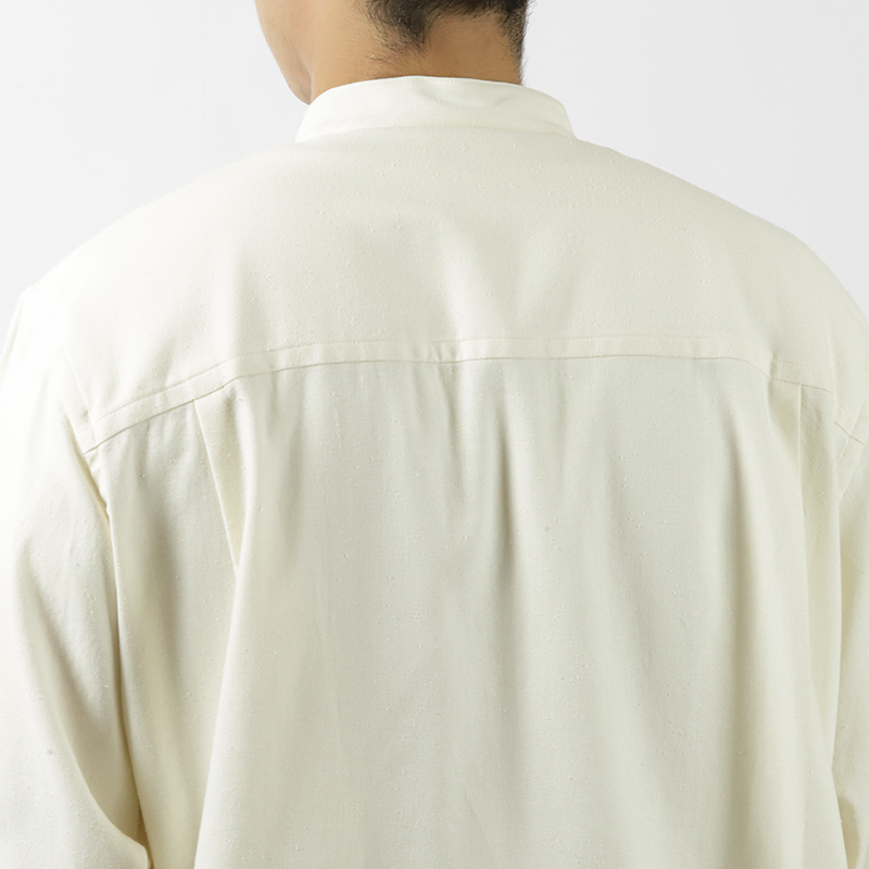 Still By Hand Silk Nep Twill Shirt