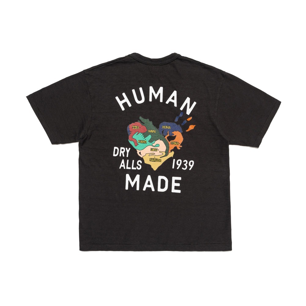 2024AW HUMAN MADE GRAPHIC T-SHIRT #3 地圖 愛心 短T 現貨 HM28TE004
