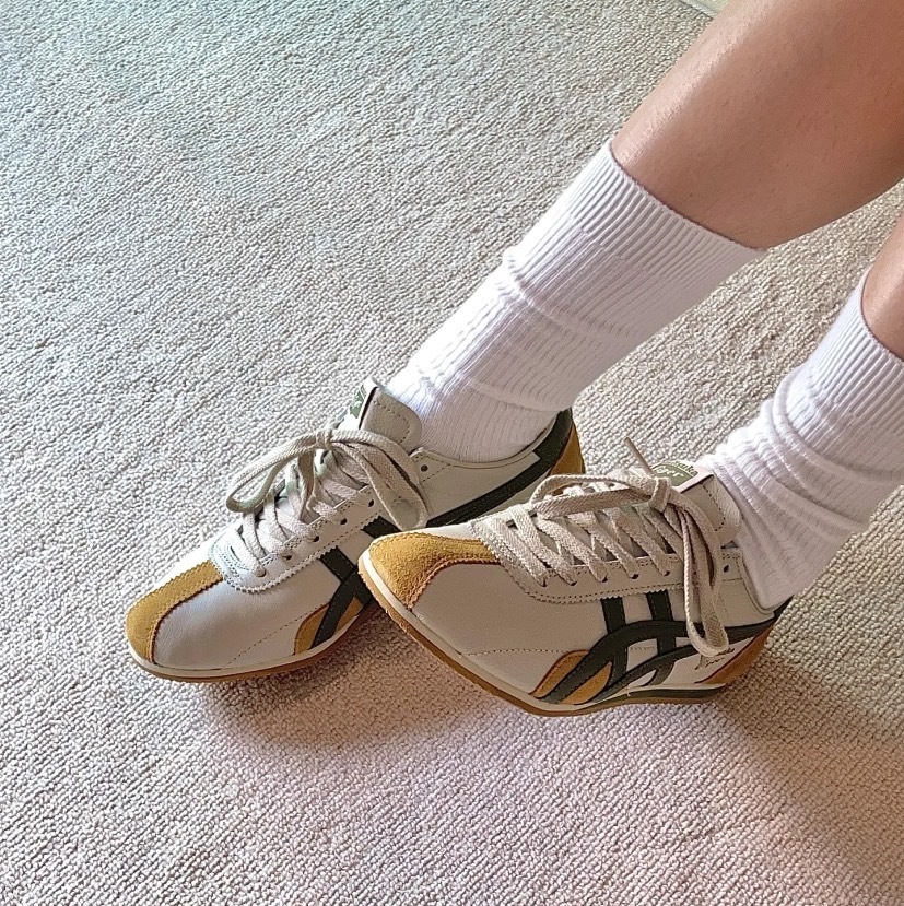 ONITSUKA TIGER 南瓜橄欖綠 1183B480-200