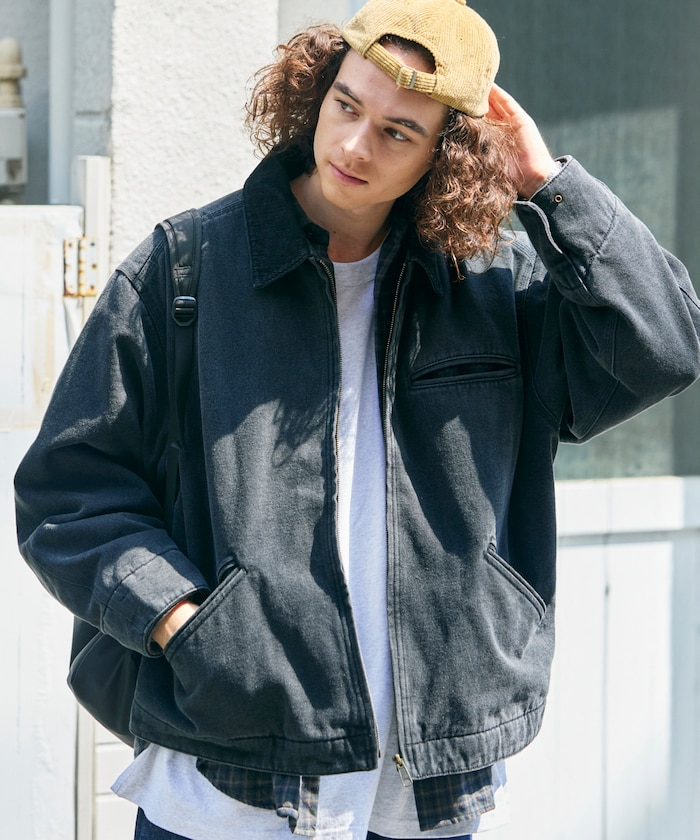 日本 Freaks' store 燈心絨領牛仔夾克