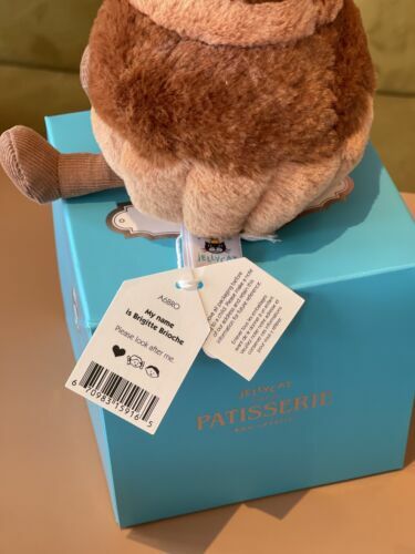  Brigitte Brioche ブリオッシュ　パンぬいぐるみ Jellycat Brigitte Brioche 布里吉特奶油蛋卷🤎 The real thing