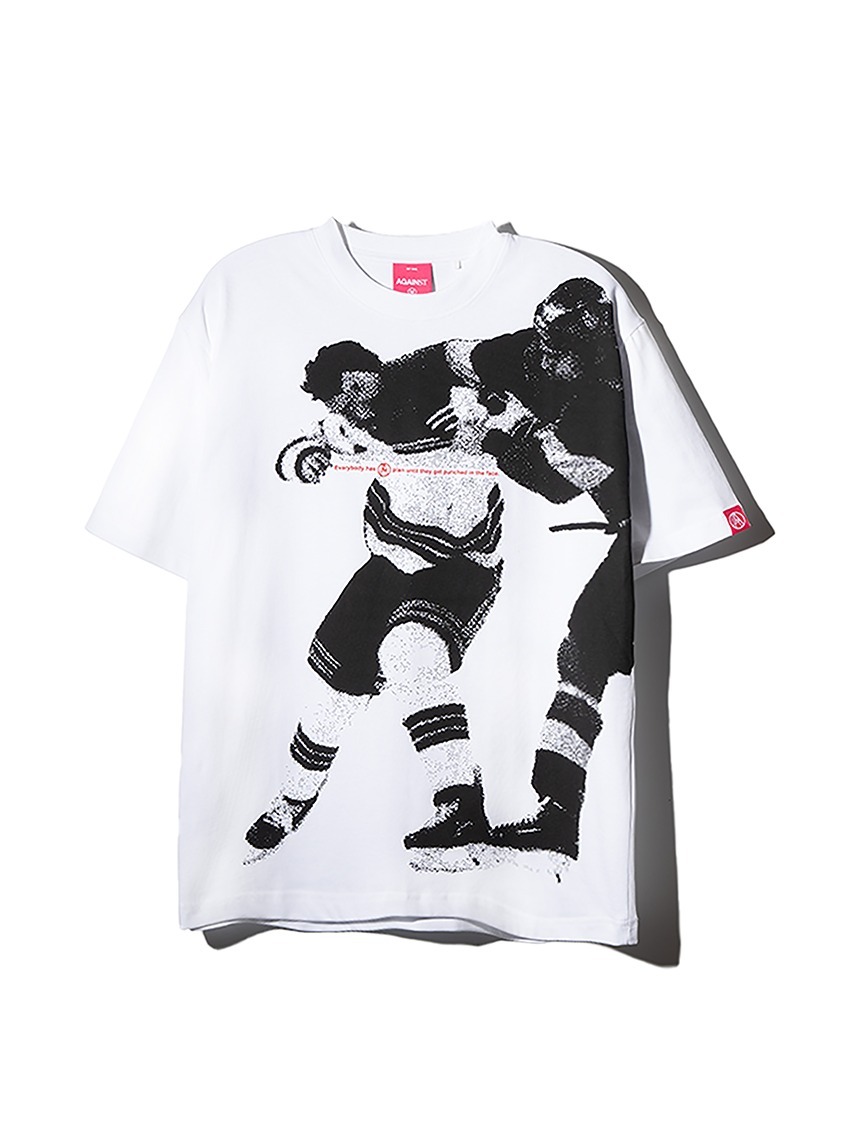 AGAINST PUNCHED TEE