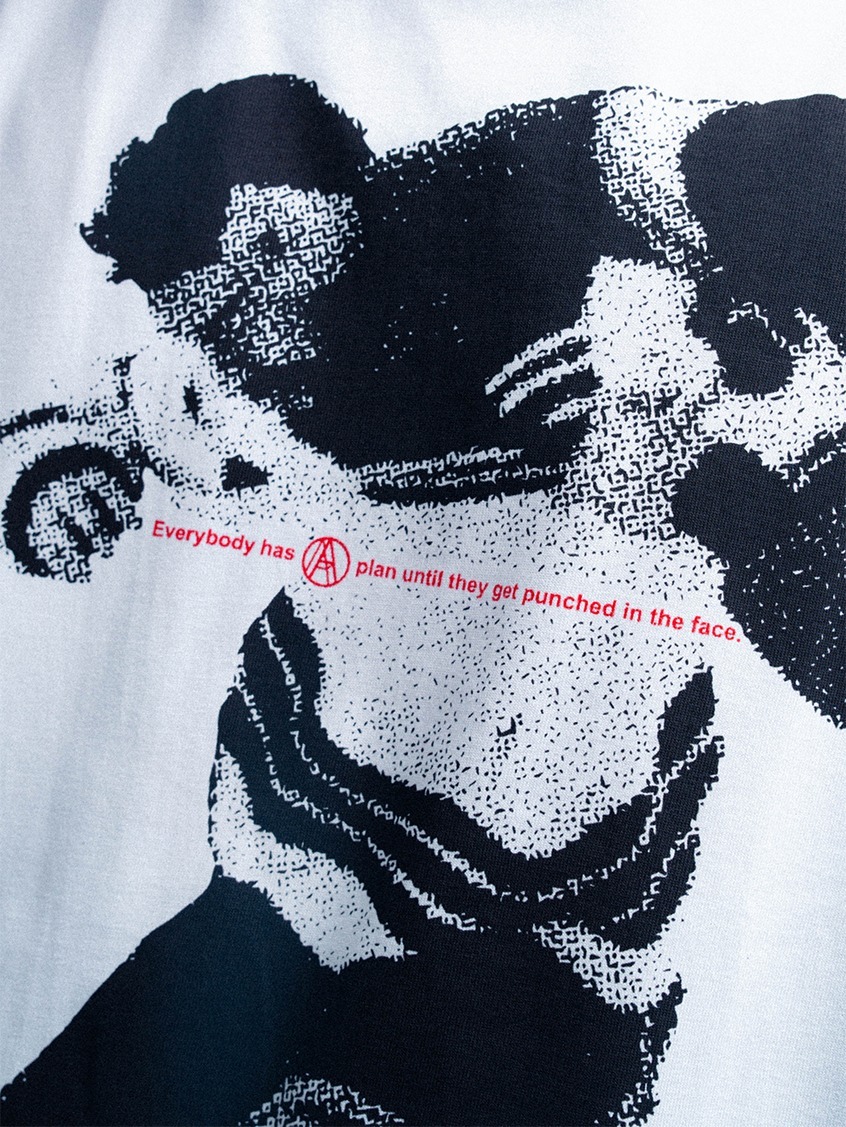 AGAINST PUNCHED TEE