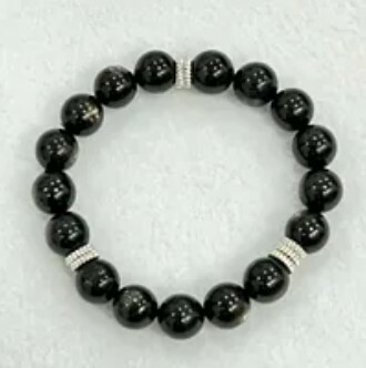 [S] GEMZ & CO ZBA SUPER LUCKY CUSTOMISED BRACELET D1, HYPERSTHENE, Y164 (Y164)