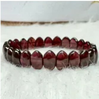 [S] GEMZ & CO TSA SPECIAL LADY BRACELET, GARNET, Y167 (Y167)
