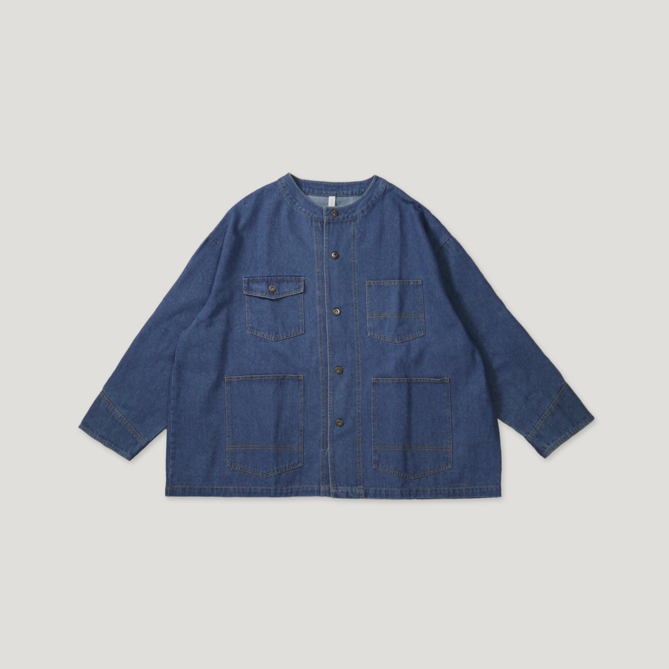 J.P.L. 立領丹寧工作夾克 ╭ 2色 ╮