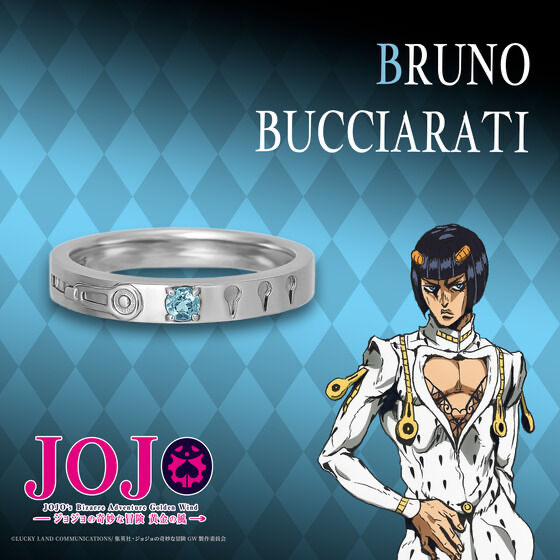 217503 Pbandai 預訂 2025/1月 ジョジョの奇妙な冒険 黄金の風 TAKE-UP リング（ブローノ・ブチャラティ）