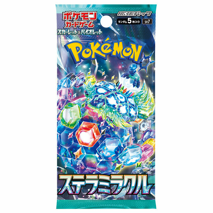 ポケモンカード: 拡張パック 「ステラミラクル」-SV7 (原盒)