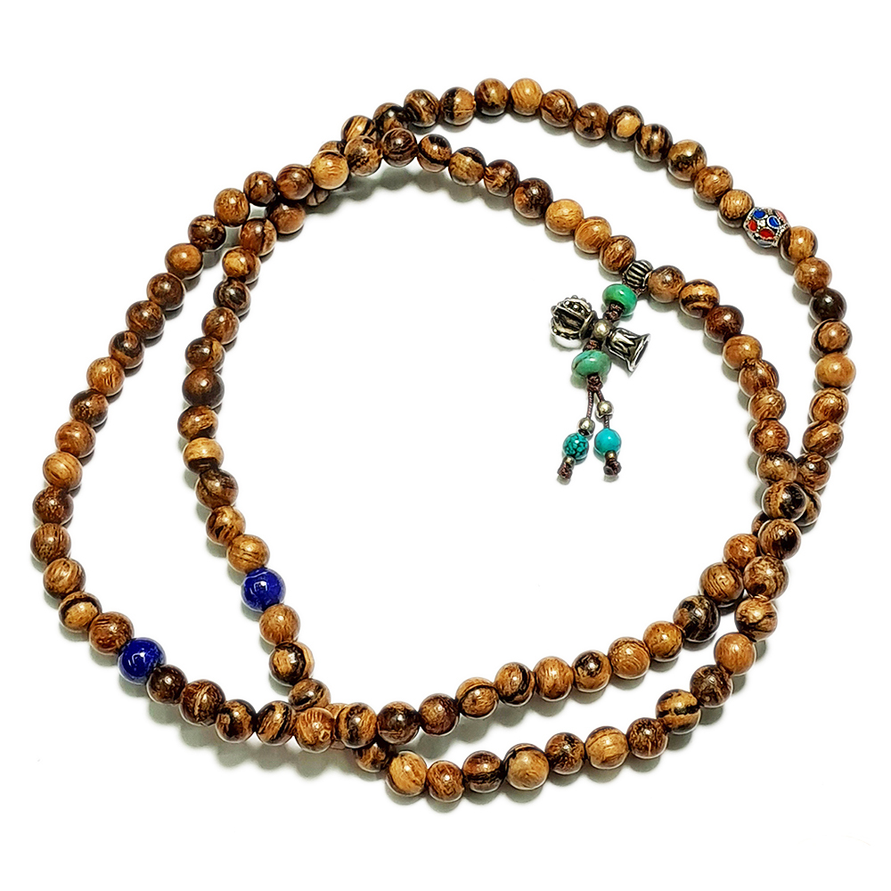 金剛鈴+白沙沉香木108念珠6mm【十方】148163