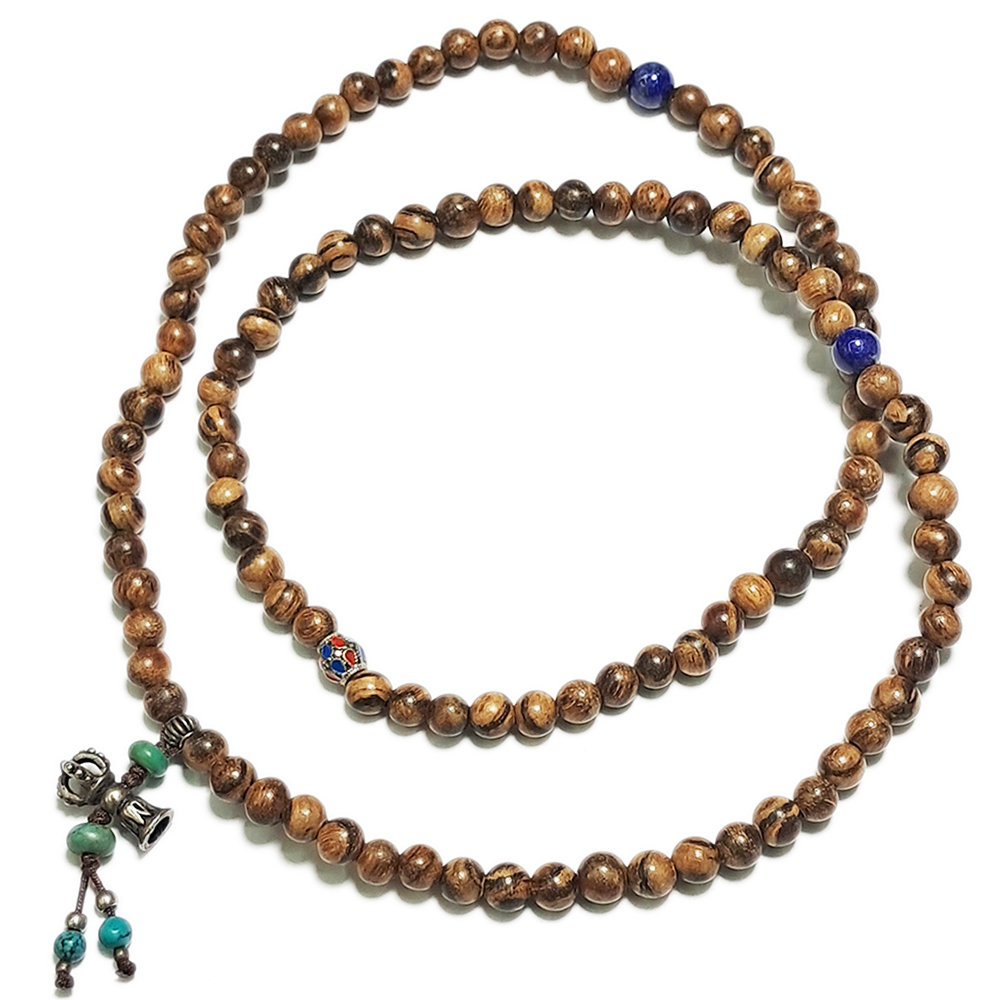 金剛鈴+白沙沉香木108念珠6mm【十方】148163