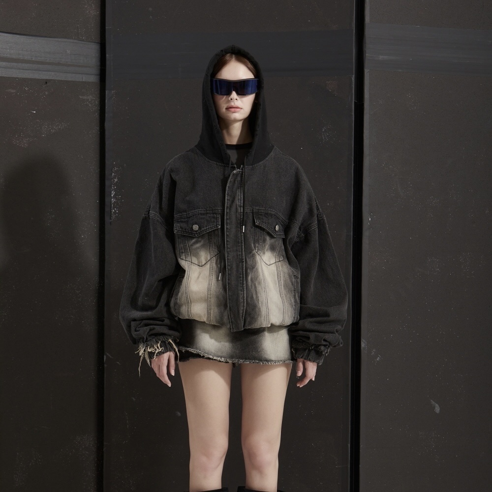 [GATELESS] COVER DENIM JACKET