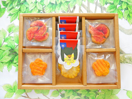 幸福果舖 Taste Sweety - 國旗熊水果乾禮盒5格內裝1