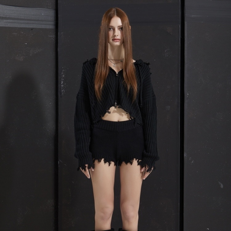 [GATELESS] SHORT KNIT