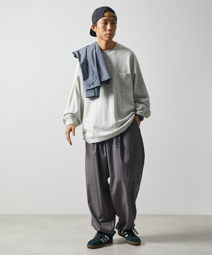 日本 fREAK STORE 寬版 TR 攀岩休閒褲