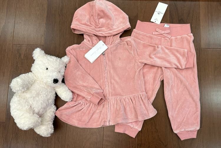 廠單RL Polo金絲絨套裝